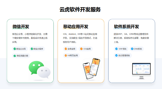小程序定制开发-APP开发-大型软件定制就选云虎软件