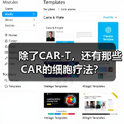 除了CAR-T,还有那些CAR的细胞疗法?(图4) 除了CAR-T,还有那些CAR的细胞疗法?(图4)