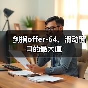剑指offer-64、滑动窗⼝的最⼤值(图4) 剑指offer-64、滑动窗⼝的最⼤值(图4)
