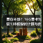 显存不够?16G显卡驾驭13B模型的计算与优化全指南(图4) 显存不够?16G显卡驾驭13B模型的计算与优化全指南(图4)