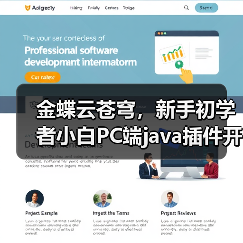 金蝶云苍穹，新手初学者小白PC端java插件开发教学示例（图4）