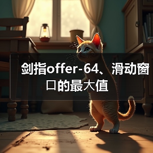 剑指offer-64、滑动窗⼝的最⼤值(图3) 剑指offer-64、滑动窗⼝的最⼤值(图3)