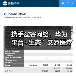 携手盈谷网络,华为“平台+生态”又添医疗强手(图4) 携手盈谷网络,华为“平台+生态”又添医疗强手(图4)