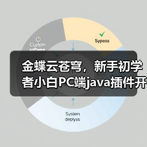 金蝶云苍穹，新手初学者小白PC端java插件开发教学示例（图4）