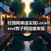 校园网单播实现LocalSend跨子网组播发现（图4）