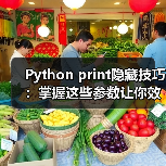 Python print隐藏技巧:掌握这些参数让你效率翻倍!(图3) Python print隐藏技巧:掌握这些参数让你效率翻倍!(图3)
