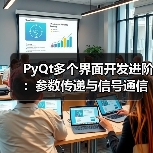 PyQt多个界面开发进阶：参数传递与信号通信技巧（图1）