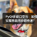 PyQt多窗口交互：如何实现界面间参数传递？（图2）