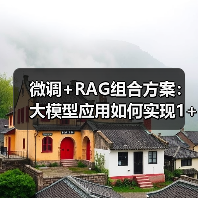 微调+RAG组合方案：大模型应用如何实现1+1＞2效果（图1）