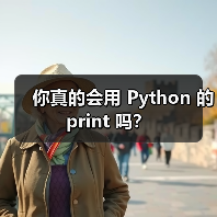 你真的会用 Python 的 print 吗？（图1）
