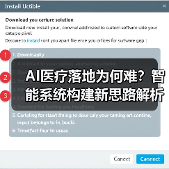 AI医疗落地为何难？智能系统构建新思路解析