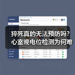 猝死真的无法预防吗?心室晚电位检测为何难普及?(图4) 猝死真的无法预防吗?心室晚电位检测为何难普及?(图4)