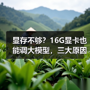 显存不够?16G显卡也能调大模型,三大原因揭秘(图3) 显存不够?16G显卡也能调大模型,三大原因揭秘(图3)