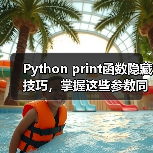 Python print函数隐藏技巧，掌握这些参数同事都夸你资深！（图1）