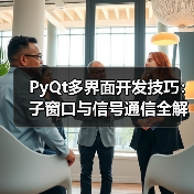 PyQt多界面开发技巧：子窗口与信号通信全解析（图2）