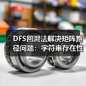 DFS回溯法解决矩阵路径问题：字符串存在性判断（图1）