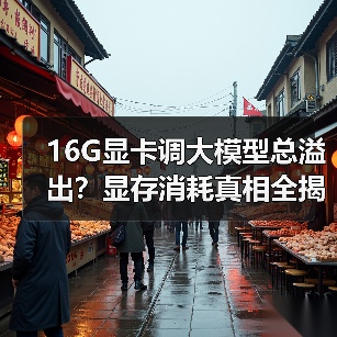 16G显卡调大模型总溢出？显存消耗真相全揭秘（图3）