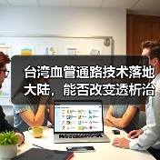 台湾血管通路技术落地大陆,能否改变透析治疗现状?(图4) 台湾血管通路技术落地大陆,能否改变透析治疗现状?(图4)