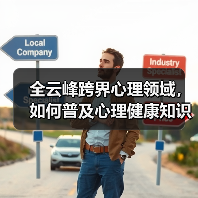 全云峰跨界心理领域，如何普及心理健康知识？（图3）