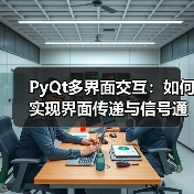 PyQt多界面交互：如何实现界面传递与信号通信？（图1）