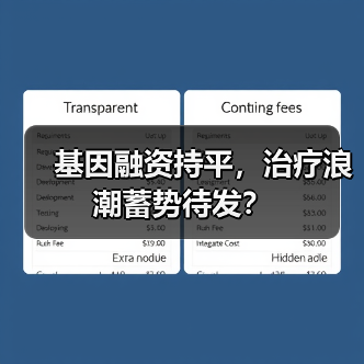 基因融资持平，治疗浪潮蓄势待发？（图4）