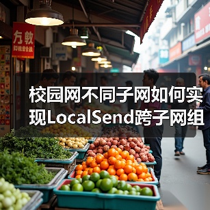 校园网不同子网如何实现LocalSend跨子网组播发现？（图4）