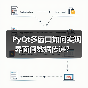 PyQt多窗口如何实现界面间数据传递？（图1）