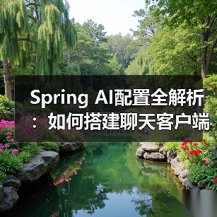 Spring AI配置全解析：如何搭建聊天客户端？（图1）