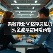 紫鑫药业60亿存货危机：现金流暴雷风险预警（图2）