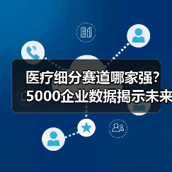 医疗细分赛道哪家强？5000企业数据揭示未来趋势（图1）