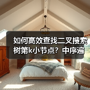 如何高效查找二叉搜索树第k小节点？中序遍历与迭代优化对比解析（图1）