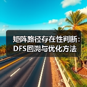 矩阵路径存在性判断：DFS回溯与优化方法（图1）