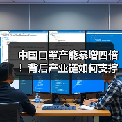 中国口罩产能暴增四倍!背后产业链如何支撑?(图4) 中国口罩产能暴增四倍!背后产业链如何支撑?(图4)