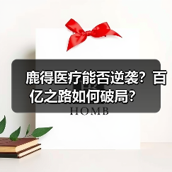 鹿得医疗能否逆袭？百亿之路如何破局？（图4）