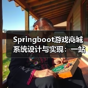 Springboot游戏商城系统设计与实现：一站式解决方案（图3）