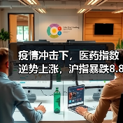 疫情冲击下,医药指数逆势上涨,沪指暴跌8.8%原因何在?(图1) 疫情冲击下,医药指数逆势上涨,沪指暴跌8.8%原因何在?(图1)