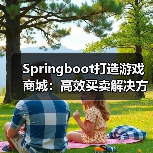 Springboot打造游戏商城：高效买卖解决方案（图1）