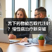 舌下药物能否取代注射？慢性病治疗新突破（图2）