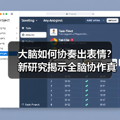 大脑如何协奏出表情？新研究揭示全脑协作真相