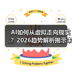 AI如何从虚拟走向现实？2026趋势解析揭示未来变革