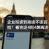 企业投资到底该不该冒险?看完这4利4弊再决定(图4) 企业投资到底该不该冒险?看完这4利4弊再决定(图4)