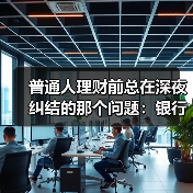 普通人理财前总在深夜纠结的那个问题:银行理财也会亏吗?(图2) 普通人理财前总在深夜纠结的那个问题:银行理财也会亏吗?(图2)