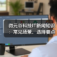 微元谷科技IT新闻知识：常见场景、选择要点与注意事项